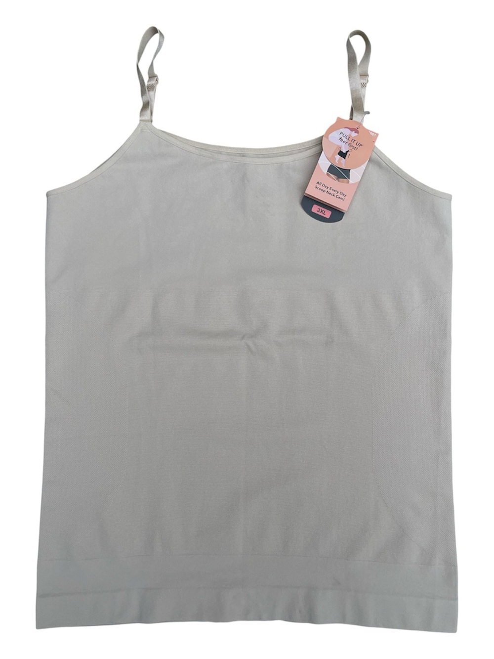 Shapermint Essentials All Day Every Day Scoop Neck Cami, 3XL